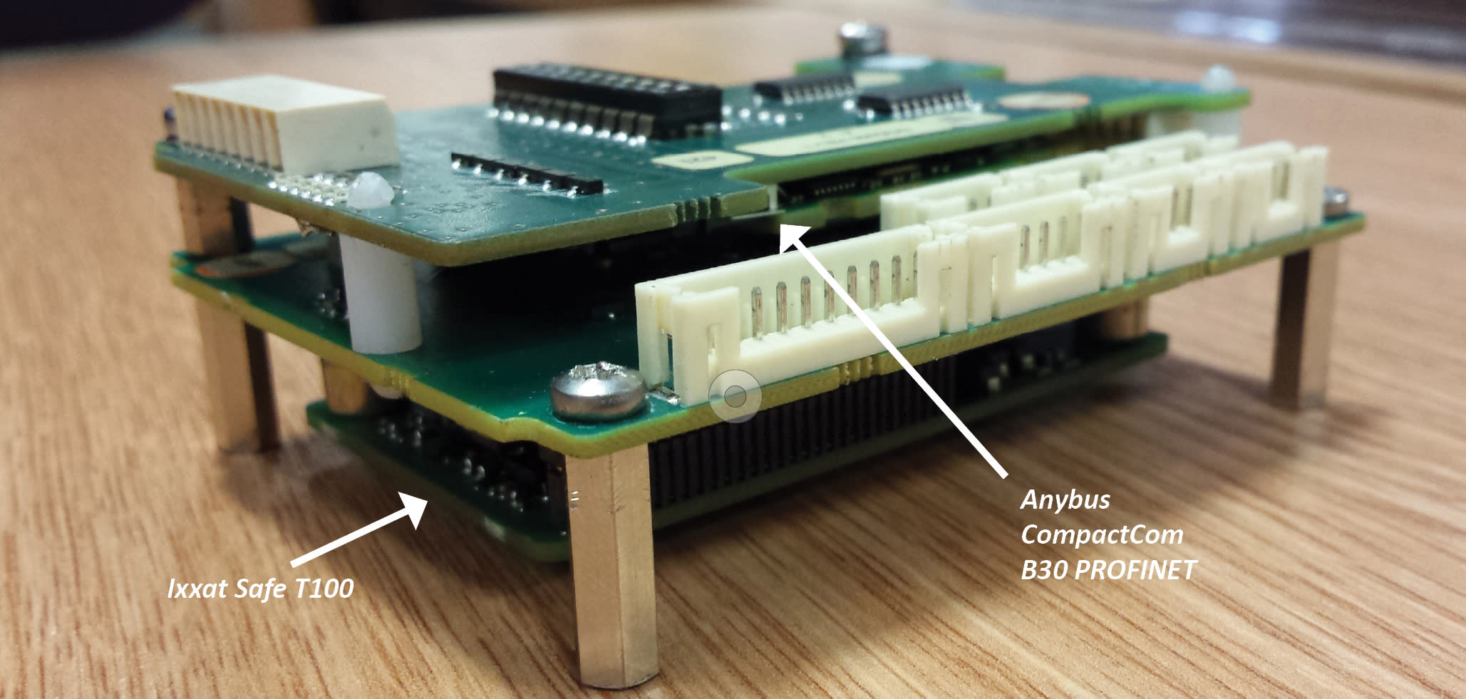 Ixxat Safe T100 and Anybus CompactCom enables PROFIsafe integration