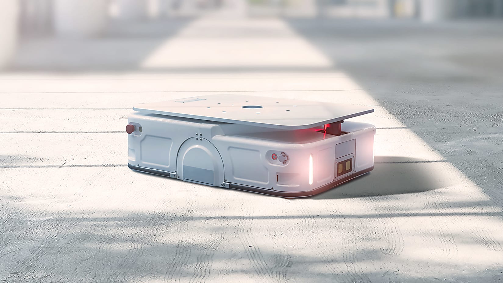 Ixxat Safe T100 - Safety implementation: Safe remote Stop for AMRs / AGVs