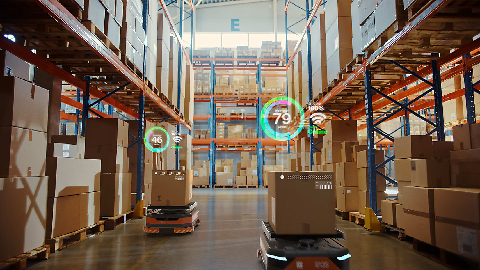 Visualize the operations of AGVs and ARMs with Ewon remote access solutions