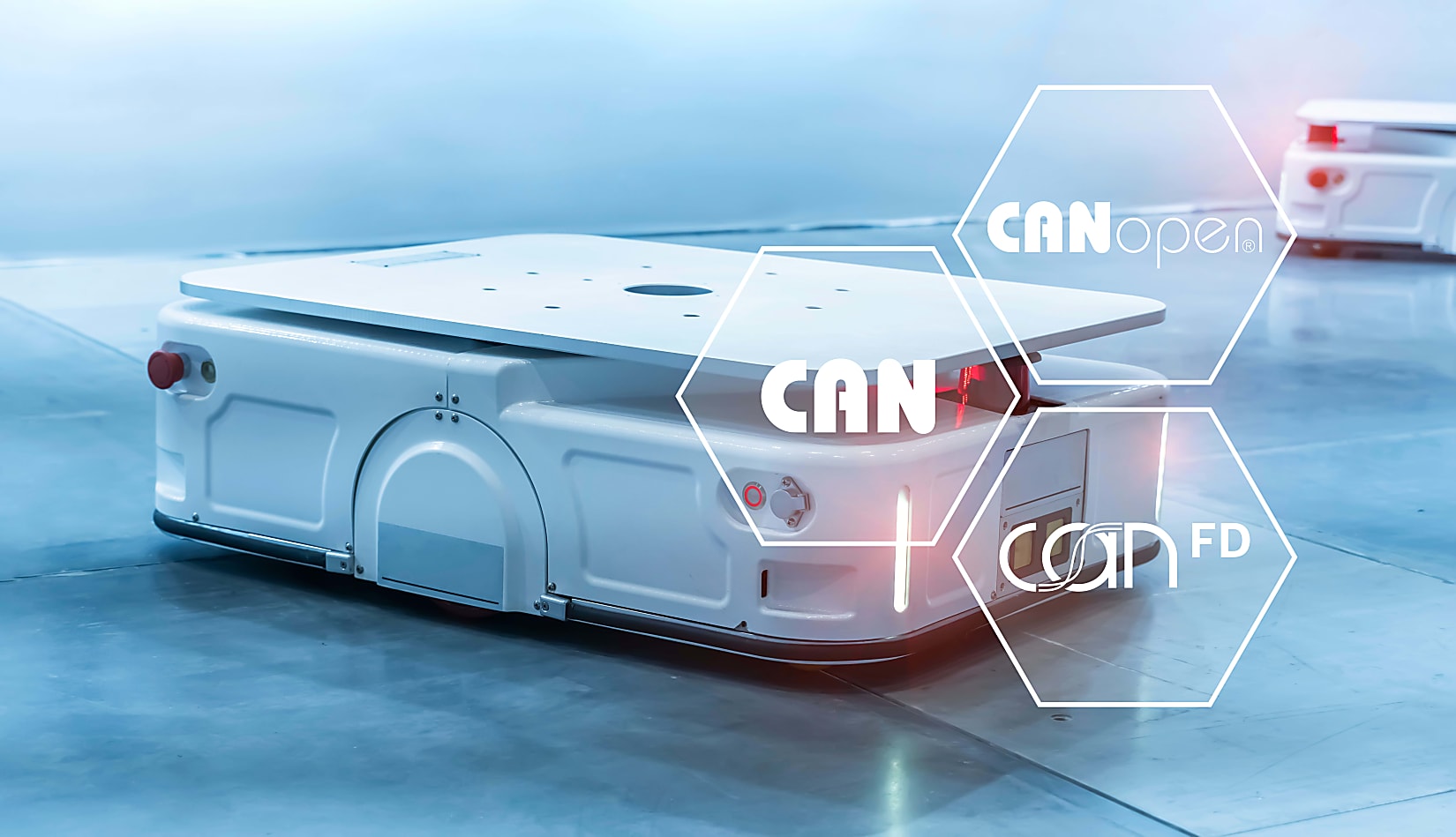CAN communication and networking inside AGVs/AMRs