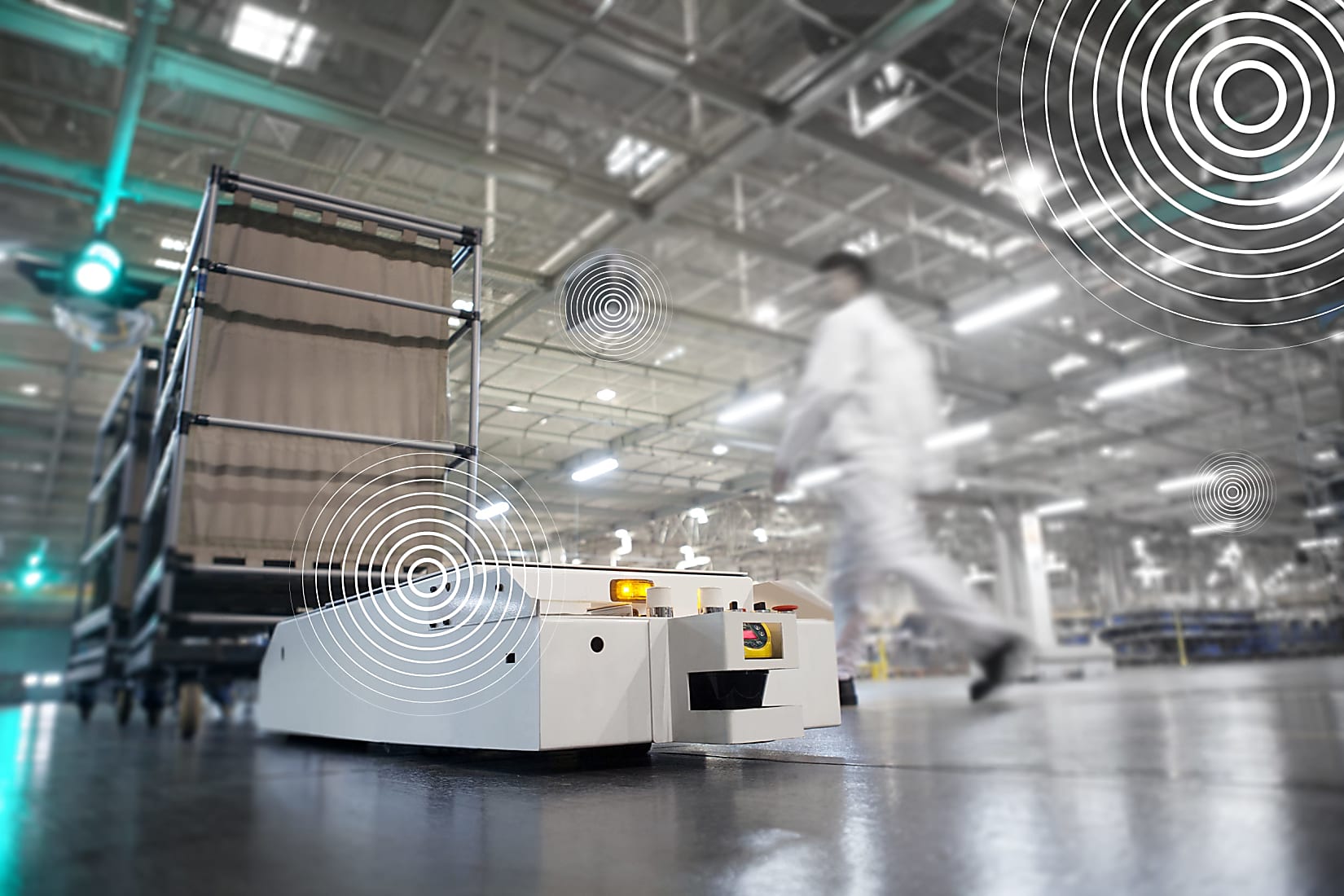 Robust wireless AGV communication on the factory floor